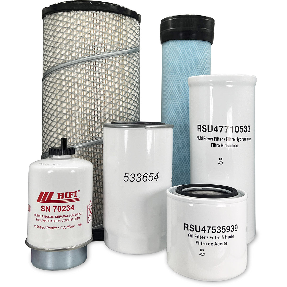 HERO Maintenance Filter Kit for CASE SR210 Skid Steer Loader