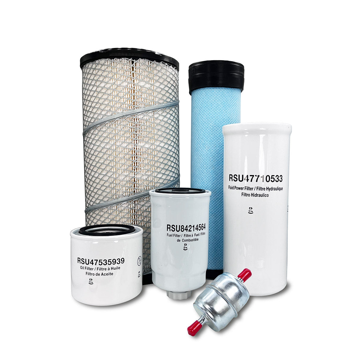 HERO Maintenance Filter Kit for CASE TR270 Compact Track Loader (04/11 - 08/15)