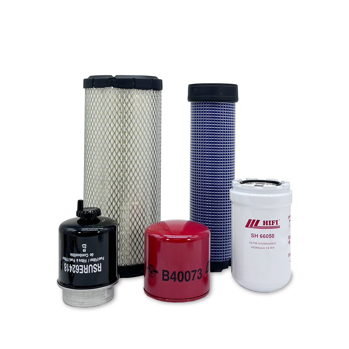 HERO Maintenance Filter Kit for Caterpillar 308E CR Mini Excavator S/N Prefix HAM