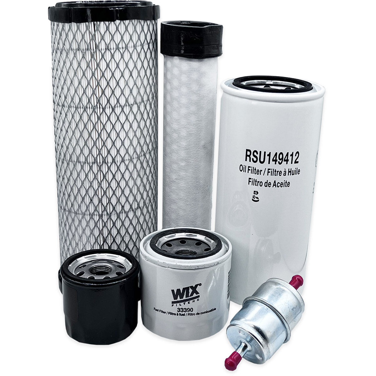 HERO Maintenance Filter Kit For Ditch Witch SK650 Stand-On Skid Steer