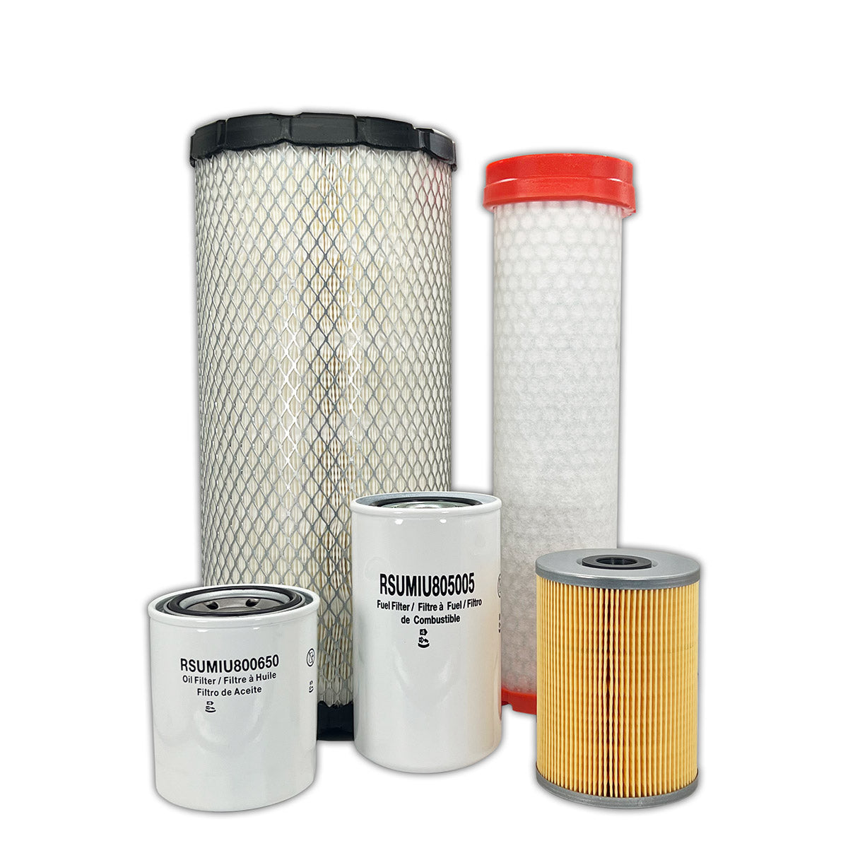 HERO Maintenance Filter Kit For John Deere 324L Compact Loader