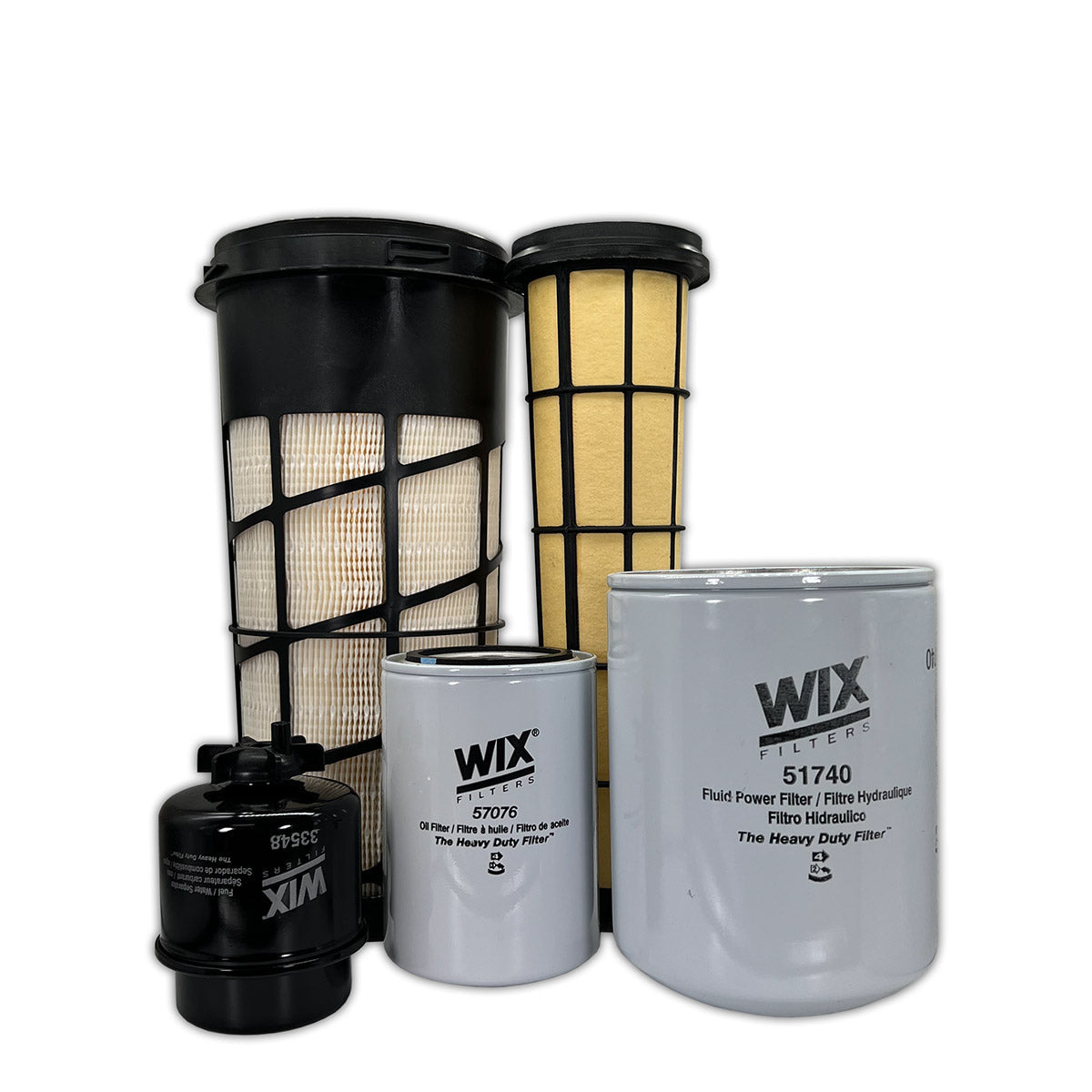 HERO Maintenance Filter Kit for John Deere 5075E Utility Tractor Tier 2