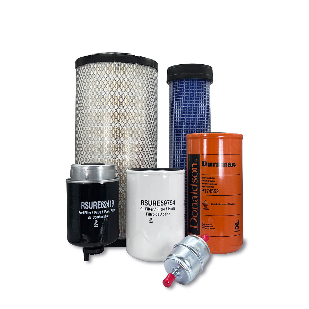 HERO Maintenance Filter Kit For John Deere 280 Skid Steer Loader