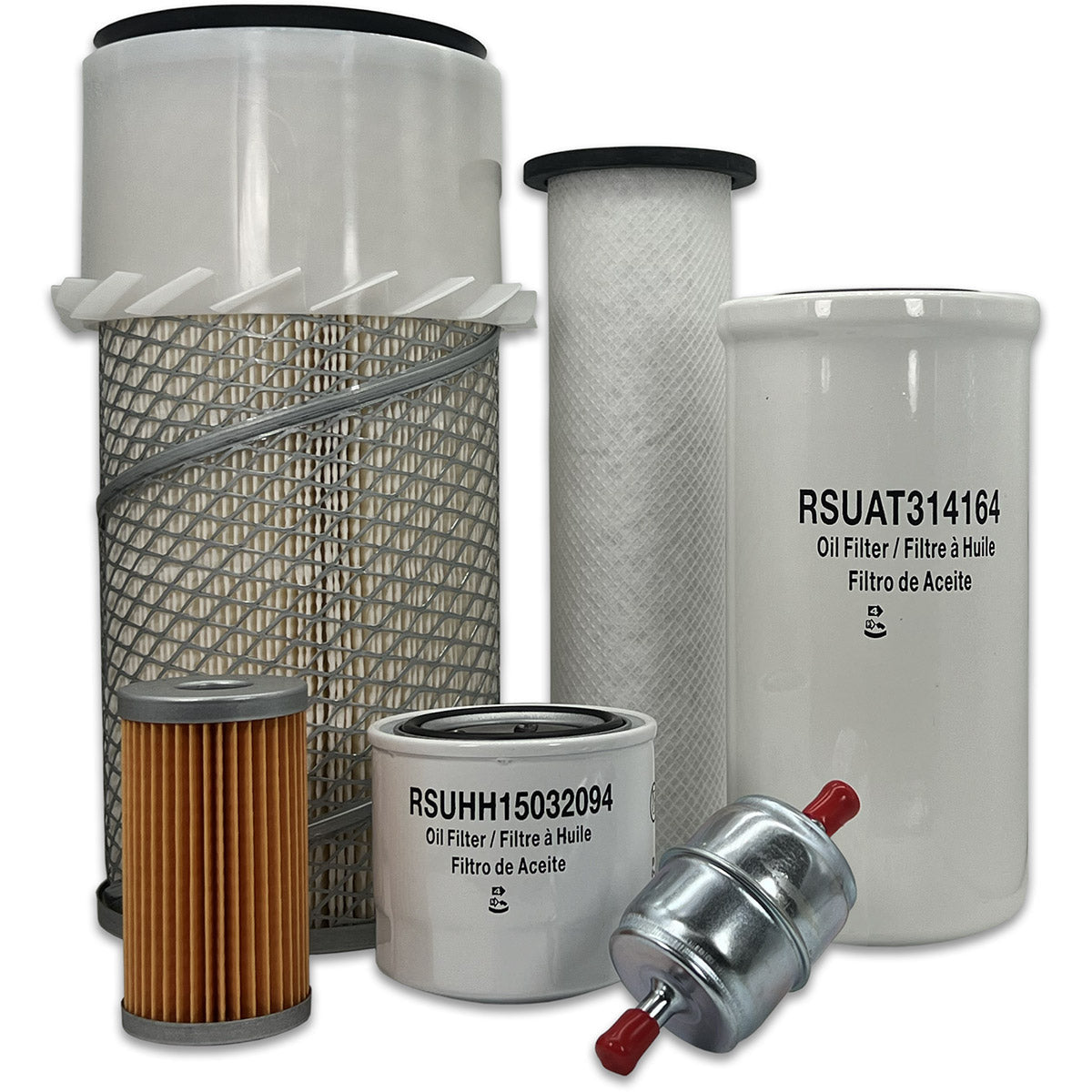HERO Maintenance Filter Kit For John Deere 4475 Skid Steer Loader
