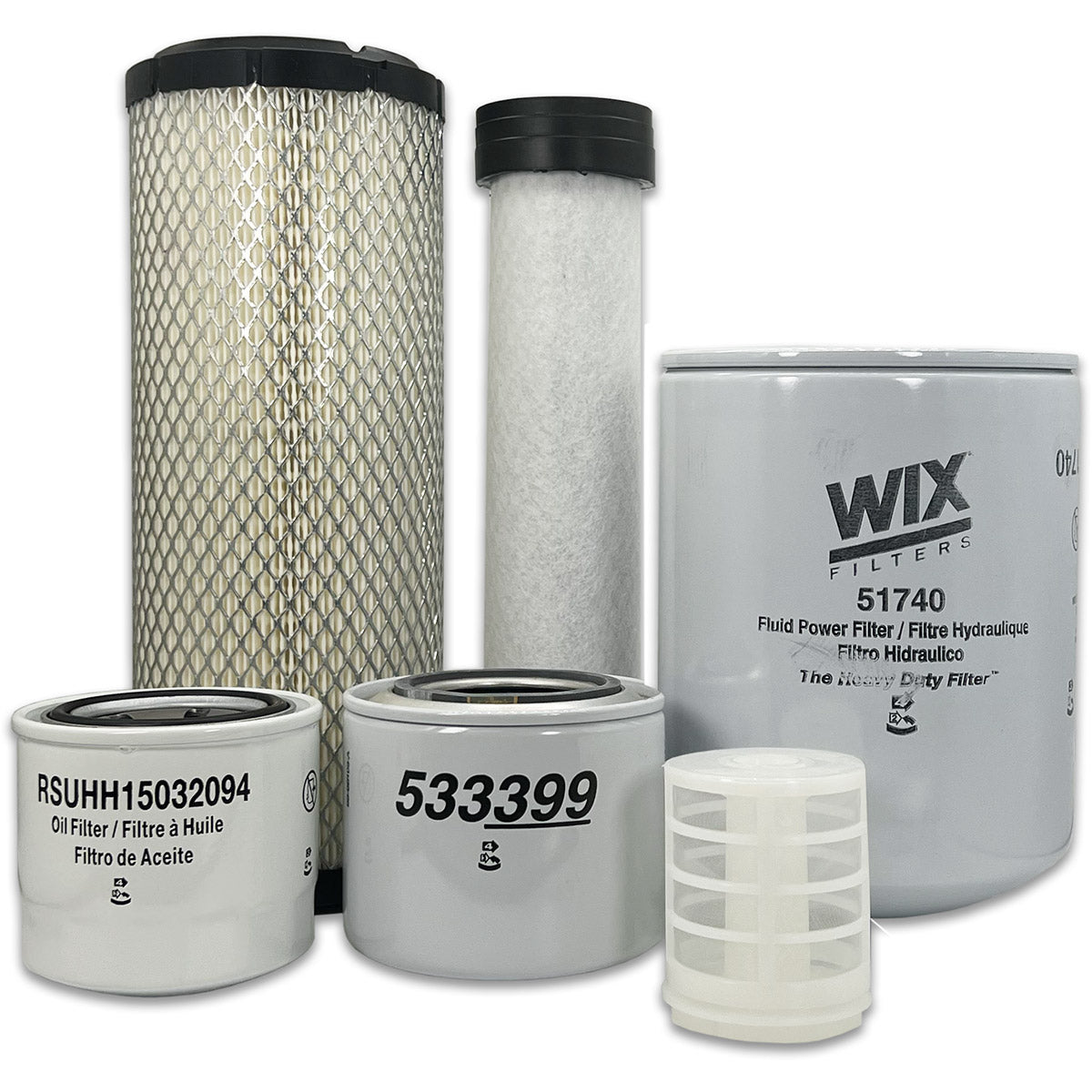 HERO Maintenance Filter Kit For John Deere 3025D Utility Tractor