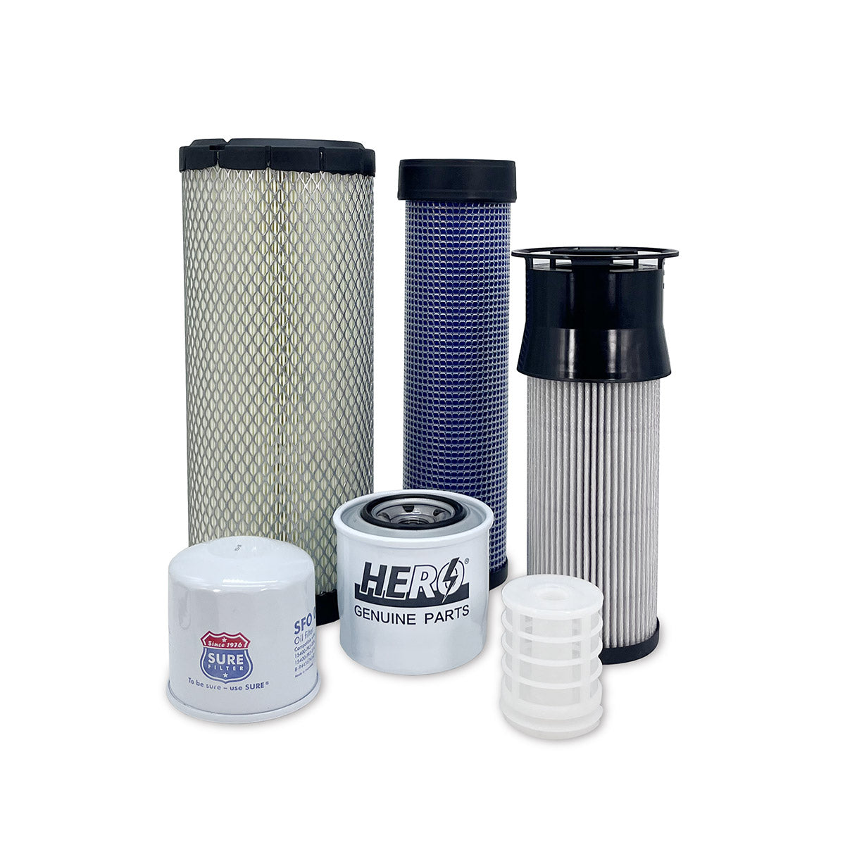 HERO Maintenance Filter Kit For John Deere 3045R Utility Tractor S/N (HJ200001 - )