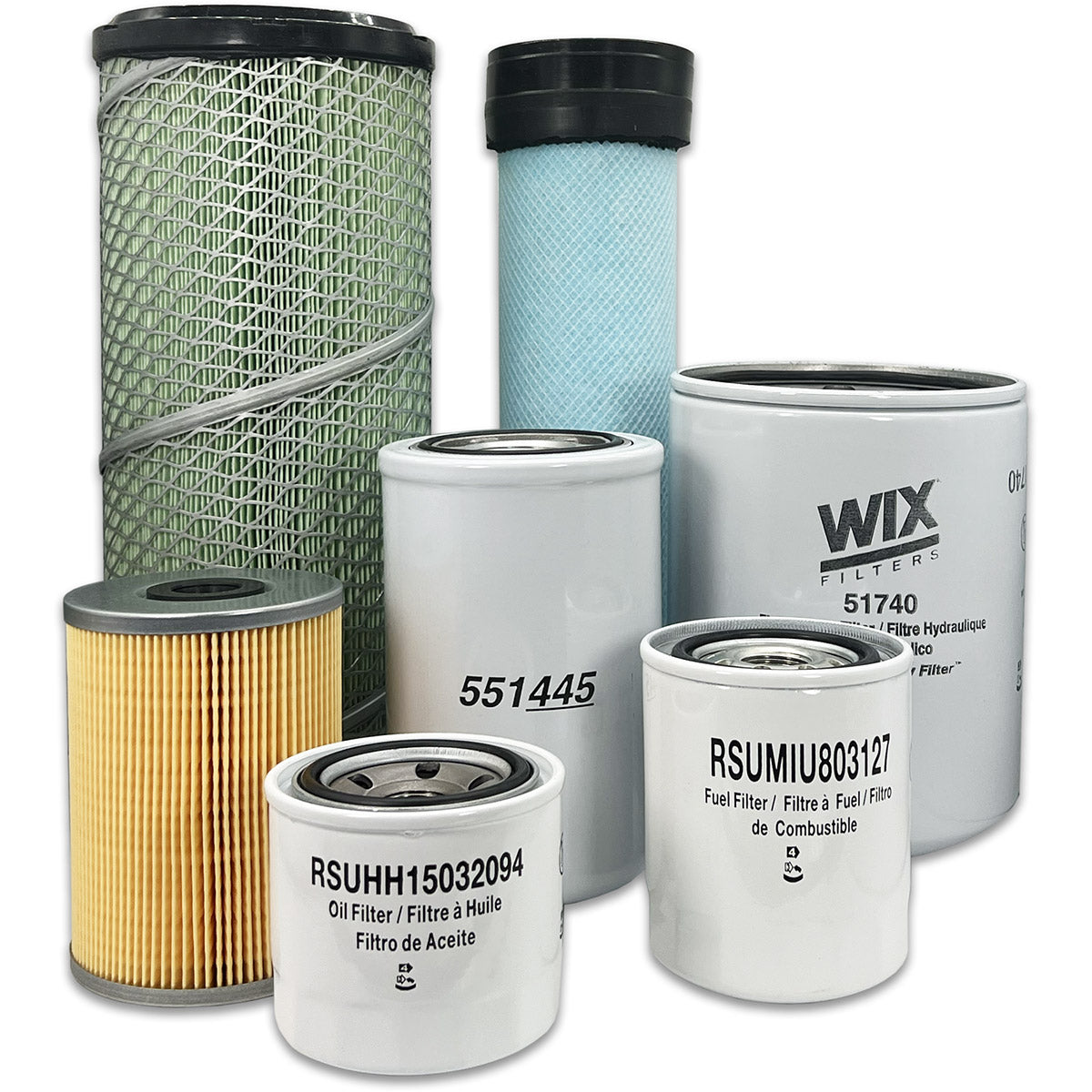 HERO Maintenance Filter Kit For John Deere 4066M Utility Tractor S/N (HJ100001 - )