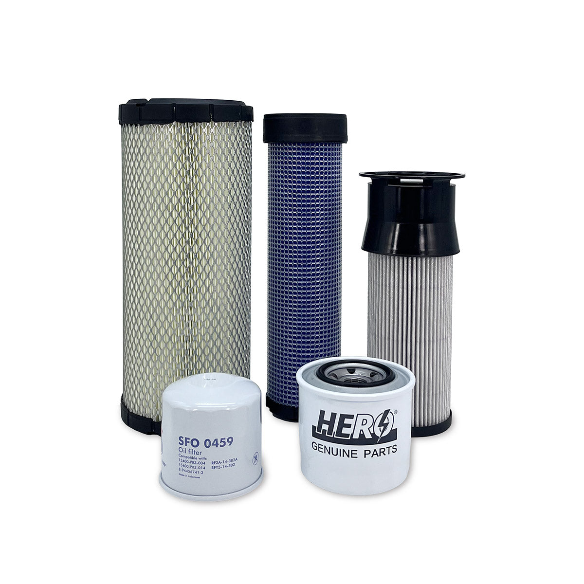 HERO Maintenance Filter Kit For John Deere 3520 Compact Utility Tractor