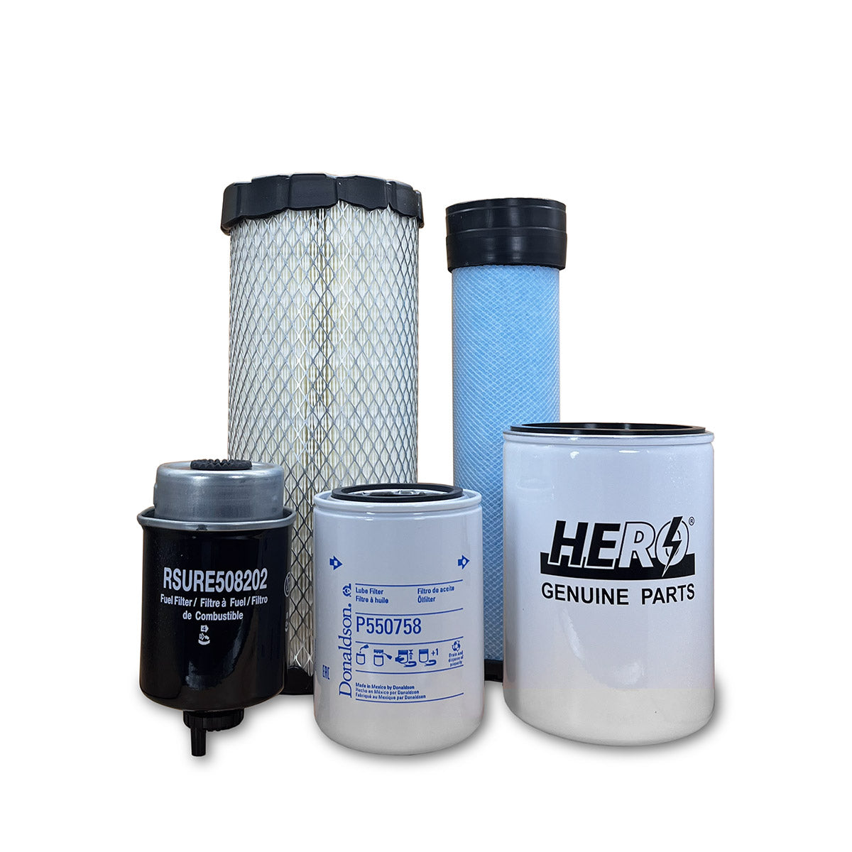 HERO Maintenance Filter Kit For John Deere 4720 Compact Utility Tractor