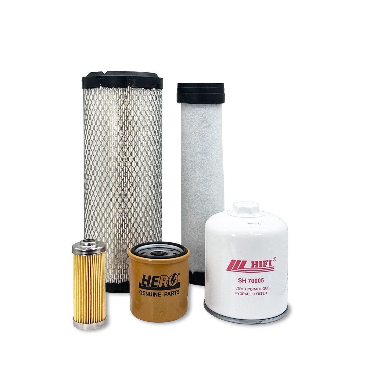 HERO Maintenance Filter Kit For John Deere 2030A GPS ProGator Utility Vehicle Diesel Engine