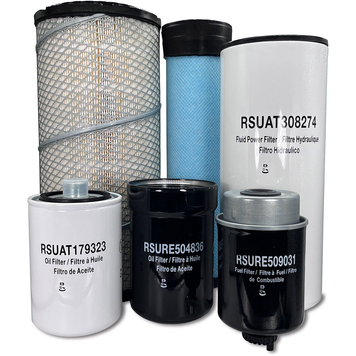 HERO Maintenance Filter Kit For John Deere 315SG Backhoe Loader