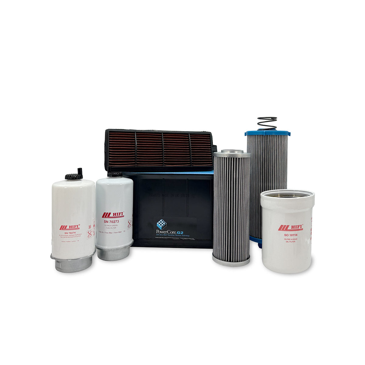 HERO Maintenance Filter Kit For John Deere 6150R Tractor Engine SN: 6068RXXXXXX (iT4) AutoPowr w/ IVT