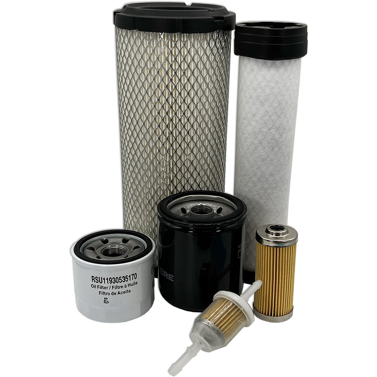 HERO Maintenance Filter Kit for John Deere 1025R Tractor Serial # JJ153037 & Above