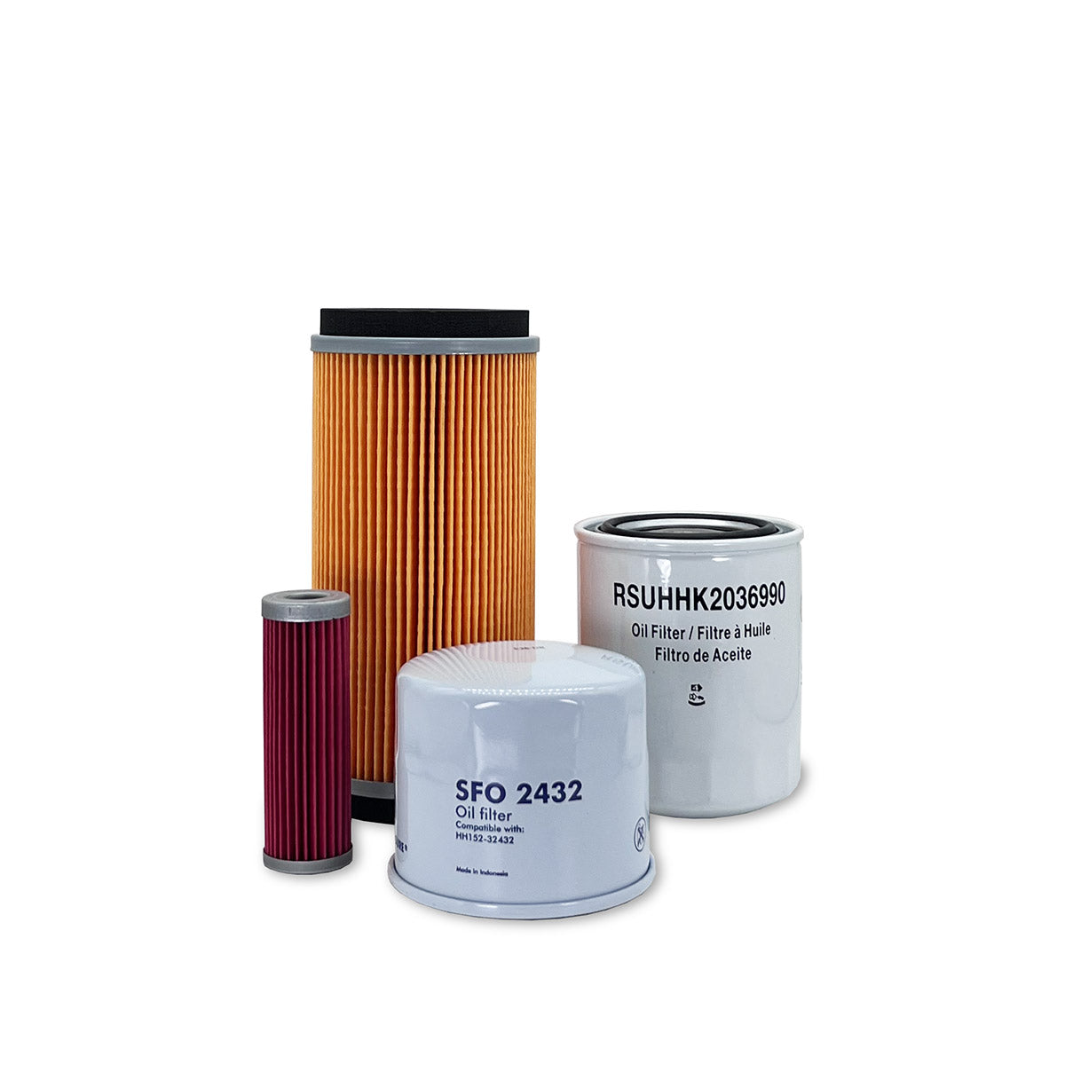 HERO Maintenance Filter Kit For Kubota B2100HSD Tractor S/N 72213 & Above