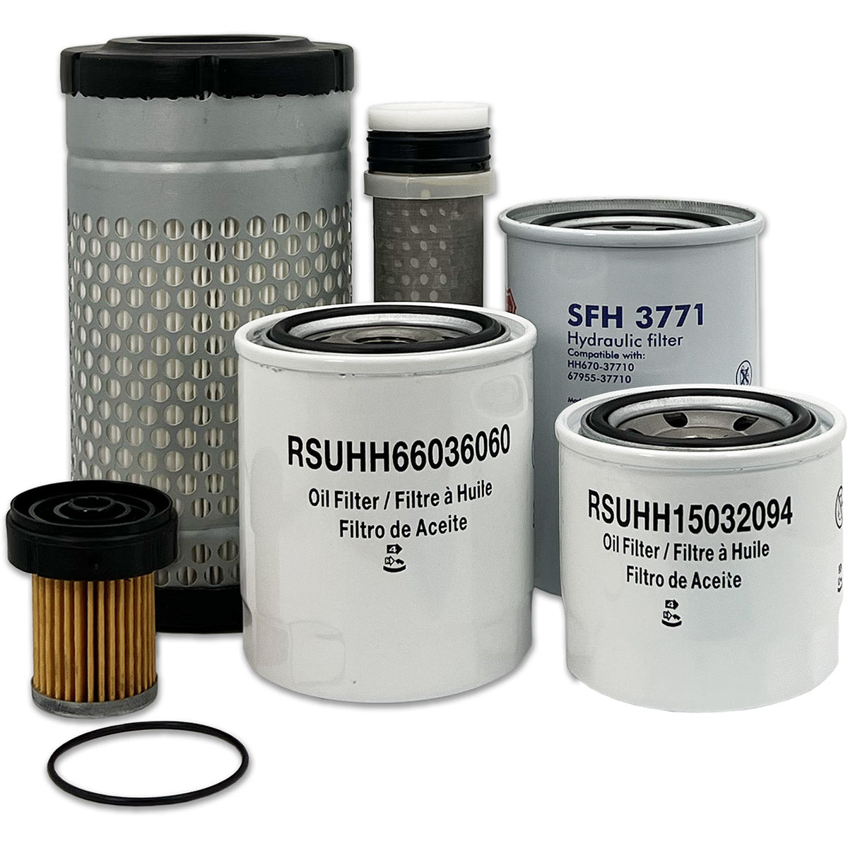HERO Maintenance Filter Kit For Kubota B2301HSD-1 Tractor