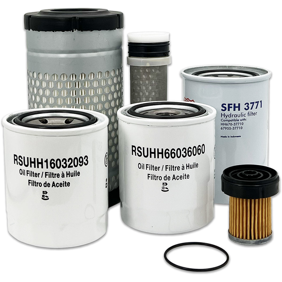 HERO Maintenance Filter Kit For Kubota B2410HSE Tractor