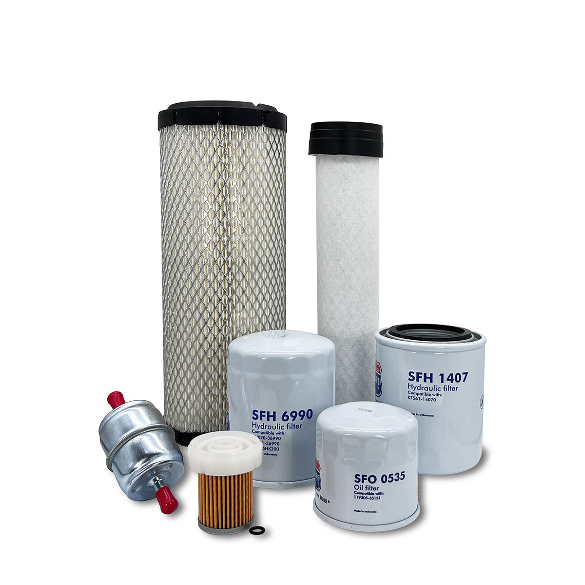 HERO Maintenance Filter Kit For Kubota RTV900T5-H/T2 Utility Vehicle