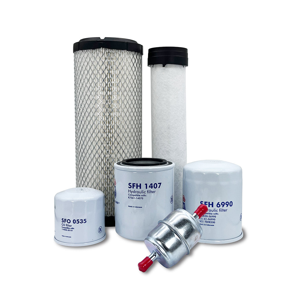 HERO Maintenance Filter Kit For Kubota RTV900T9 Utility Vehicle