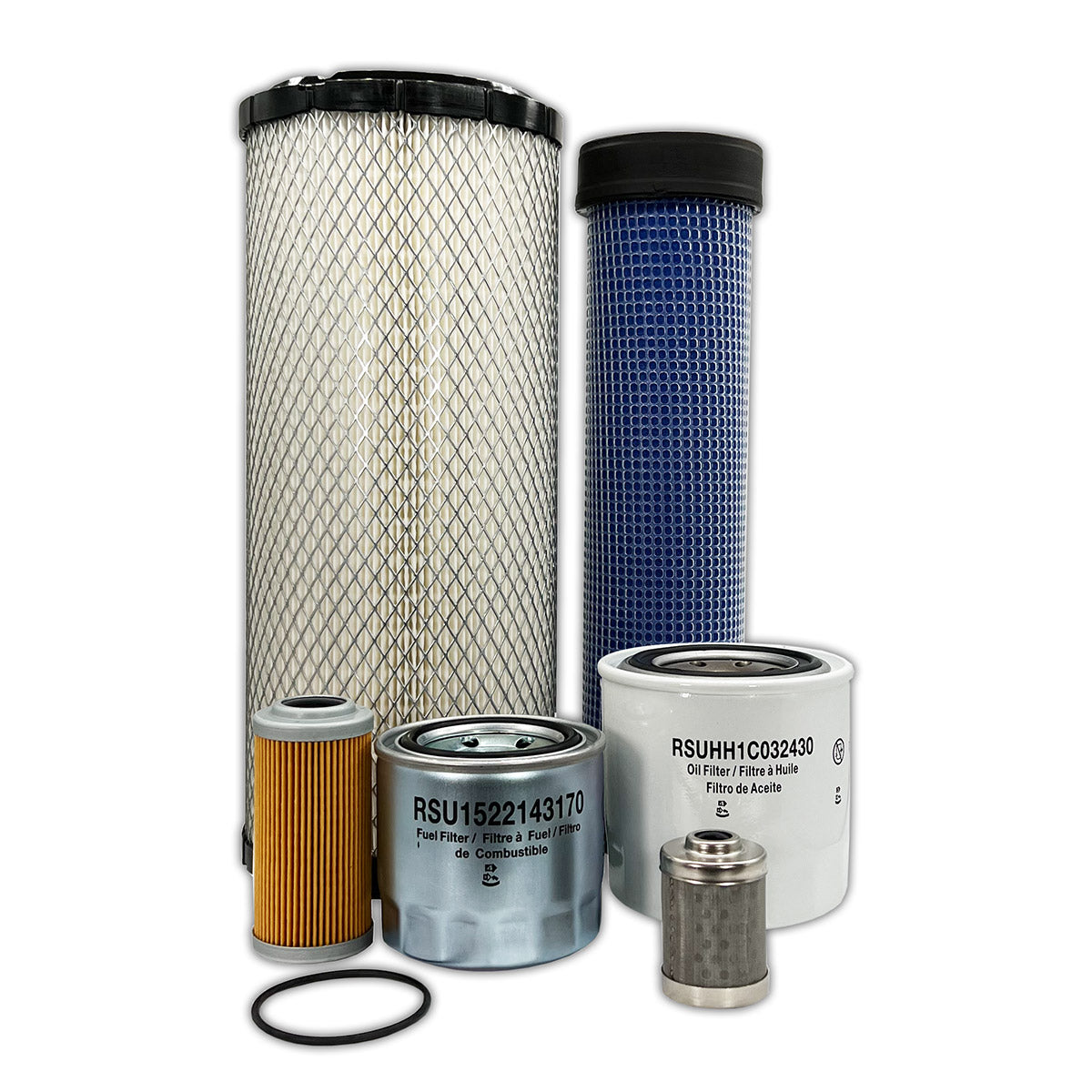 HERO Maintenance Filter Kit For Kubota KX-080-3 Excavator