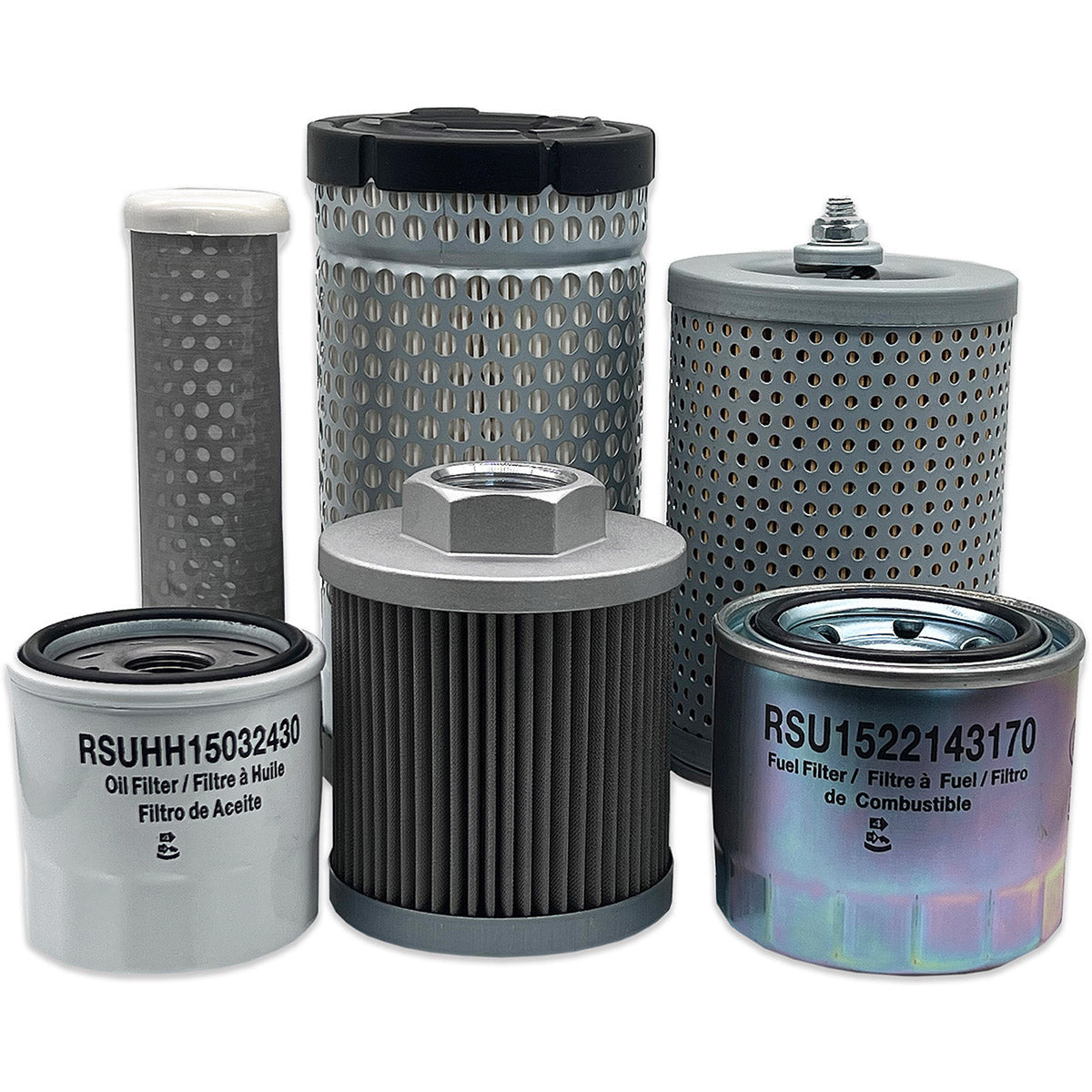 HERO Maintenance Filter Kit For Kubota U17 Excavator
