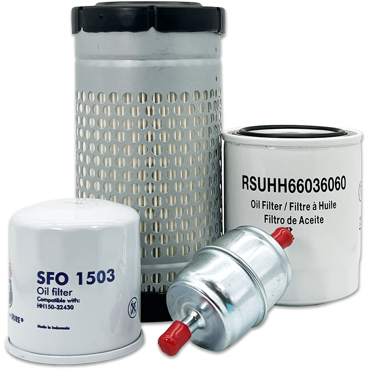 HERO Maintenance Filter Kit For Kubota GR2120 Garden Tractor