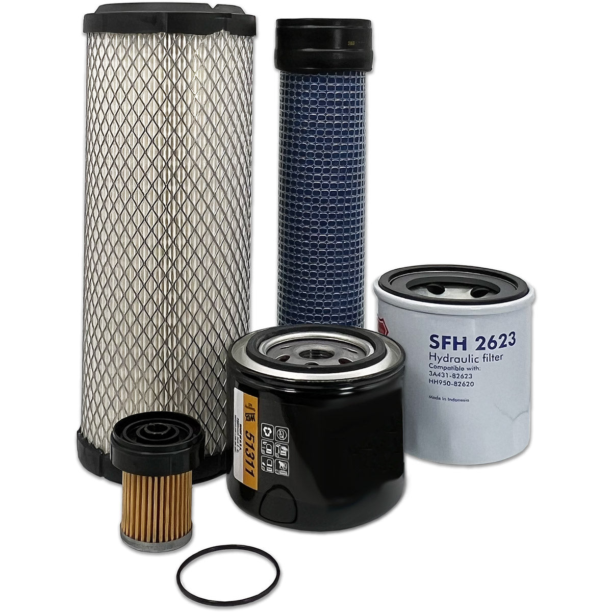 HERO Maintenance Filter Kit For Kubota L3400F Tractor
