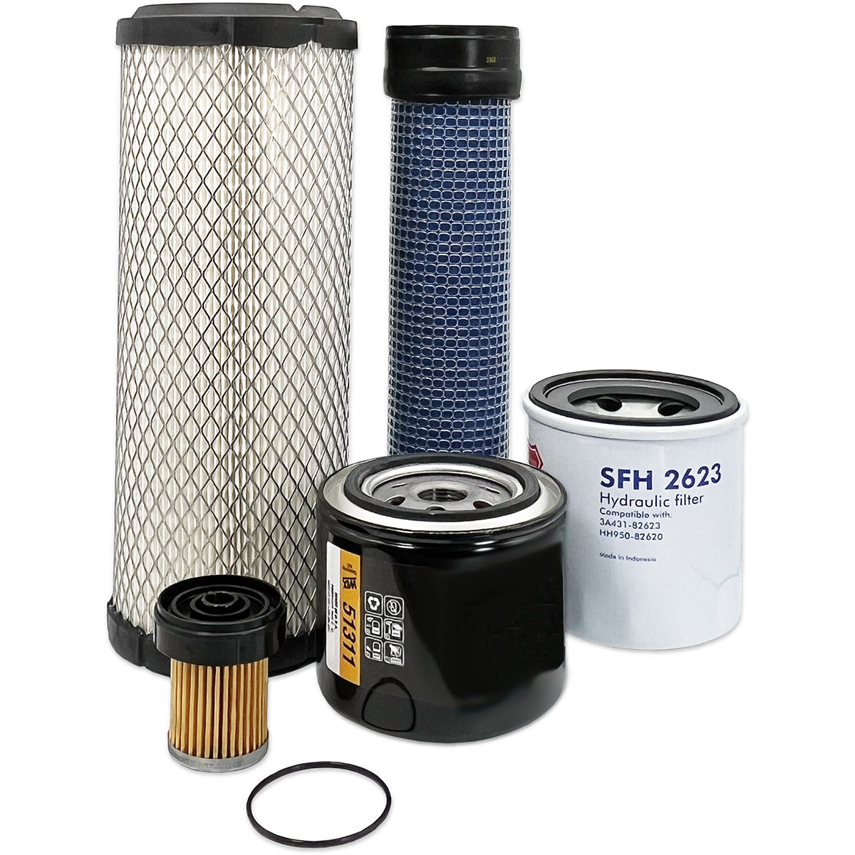 HERO Maintenance Filter Kit for Kubota L3800DT Tractor