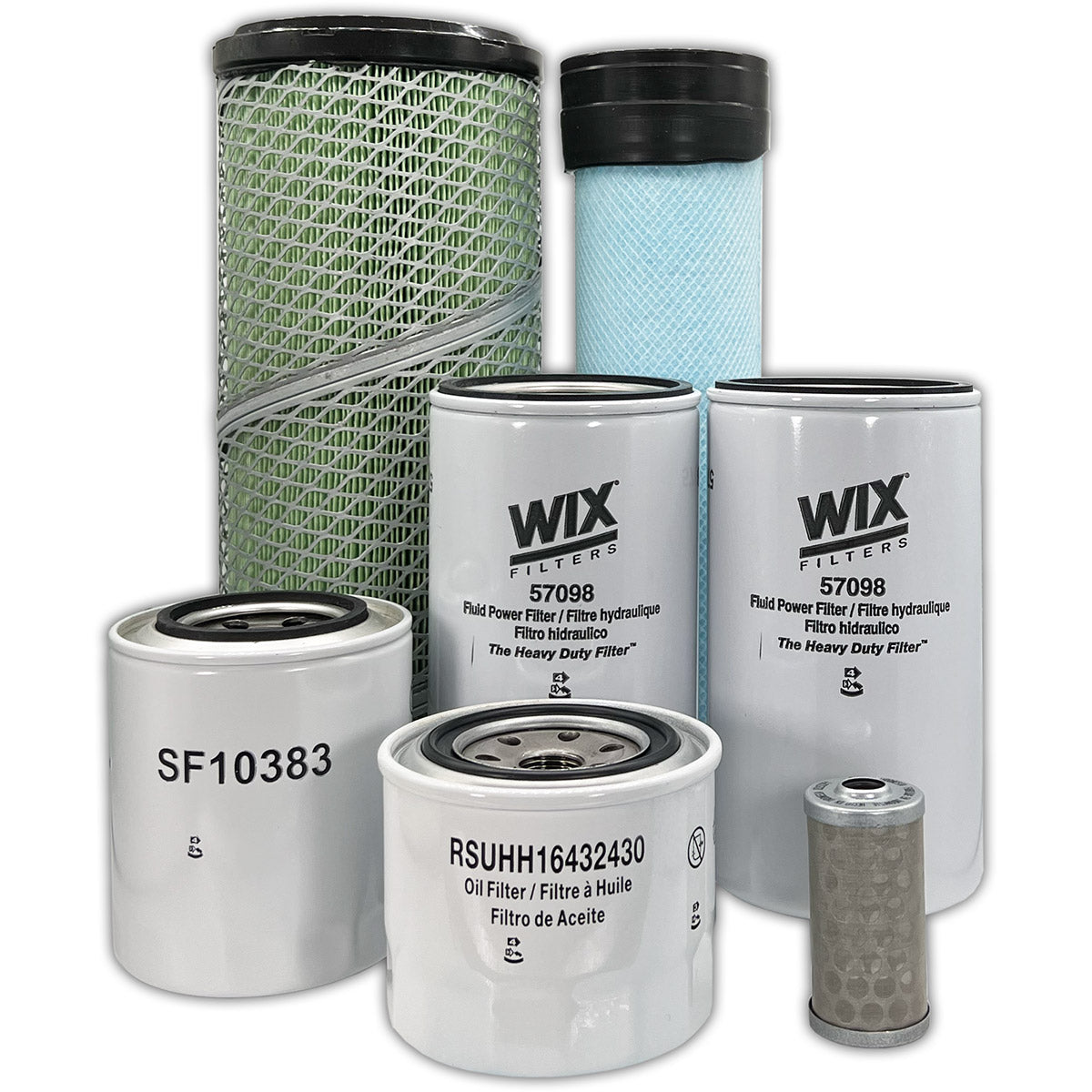 HERO Maintenance Filter Kit For Kubota M5660SUH Tractor