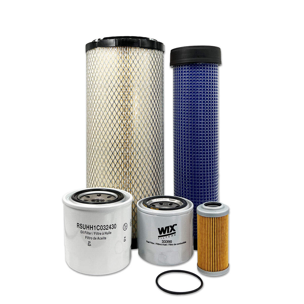 HERO Maintenance Filter Kit for Kubota KX080-3 Excavator
