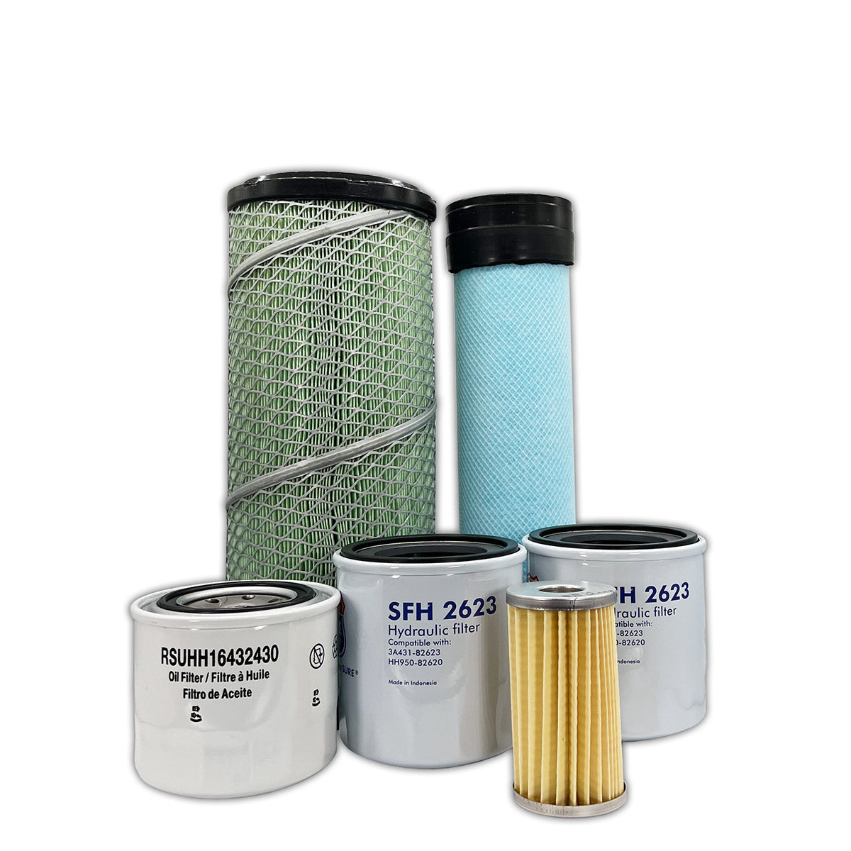 HERO Maintenance Filter Kit For Kubota M5400DTN Tractor