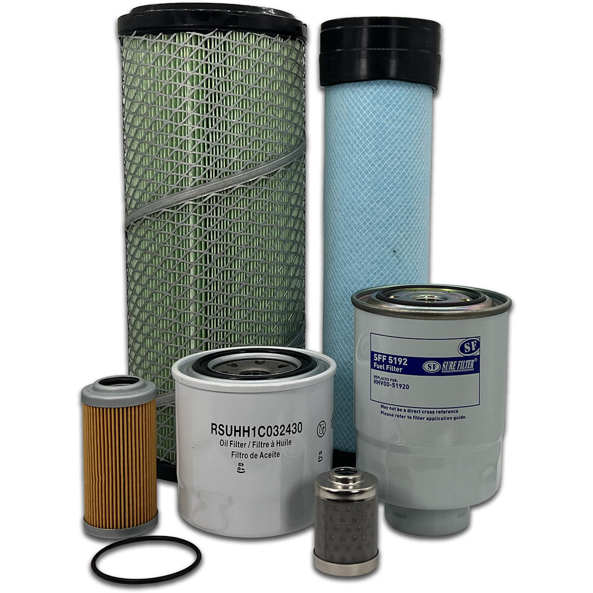 HERO Maintenance Filter Kit for Kubota R530 Wheel Loader