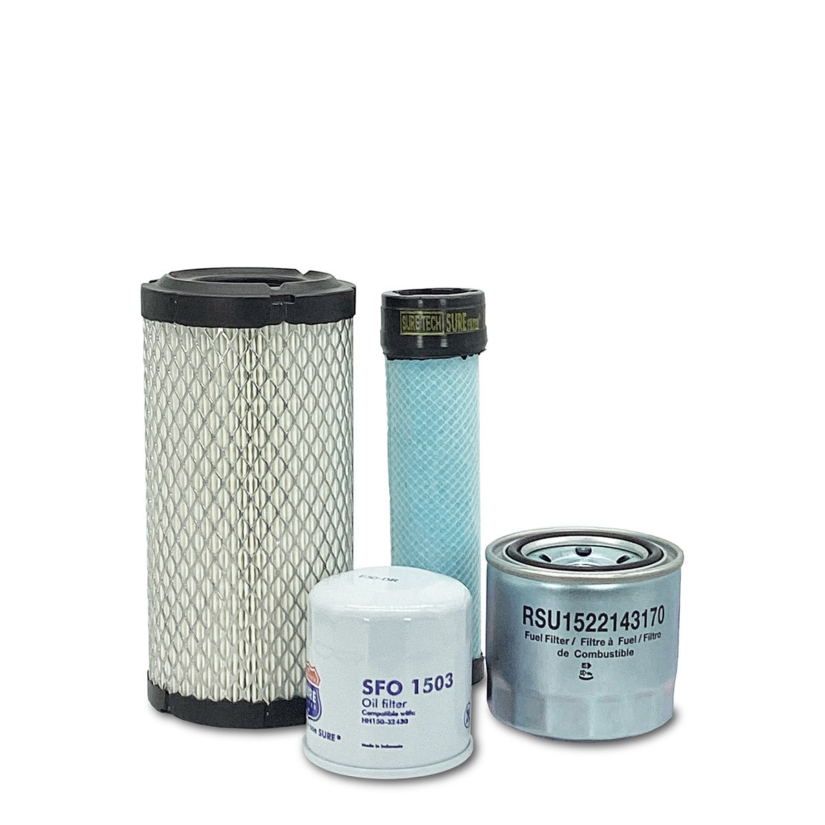 HERO Maintenance Filter Kit for Kubota SCL1000 Standing Compact Loader