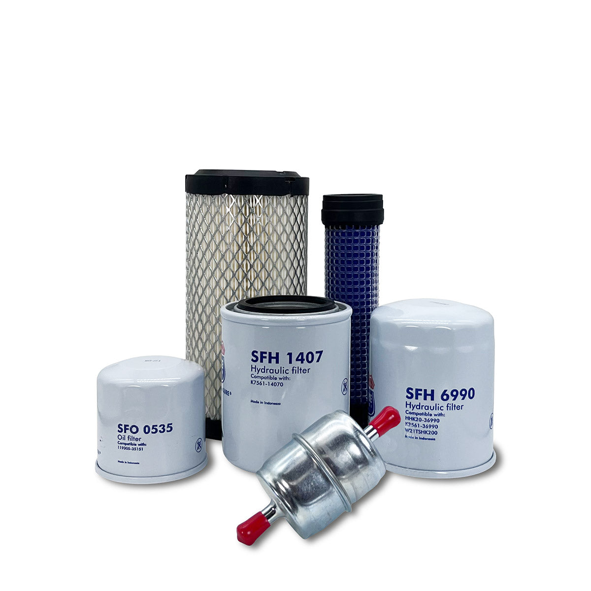 HERO Maintenance Filter Kit For Kubota RTV900W9 Utility Vehicle