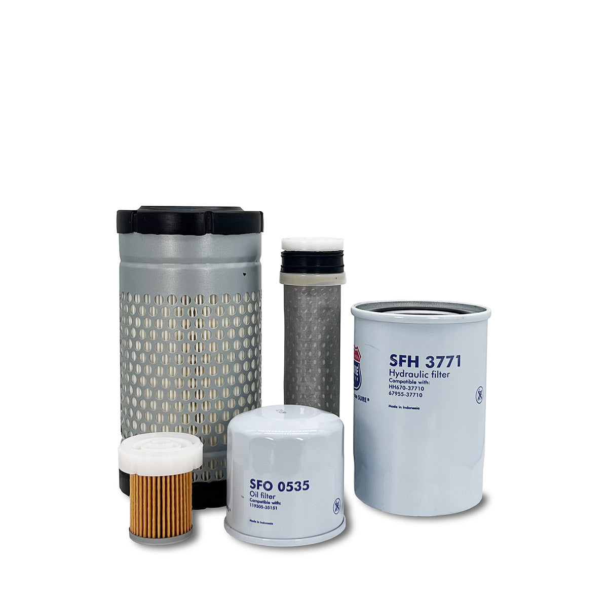 HERO Maintenance Filter Kit For Kubota B7410D Tractor