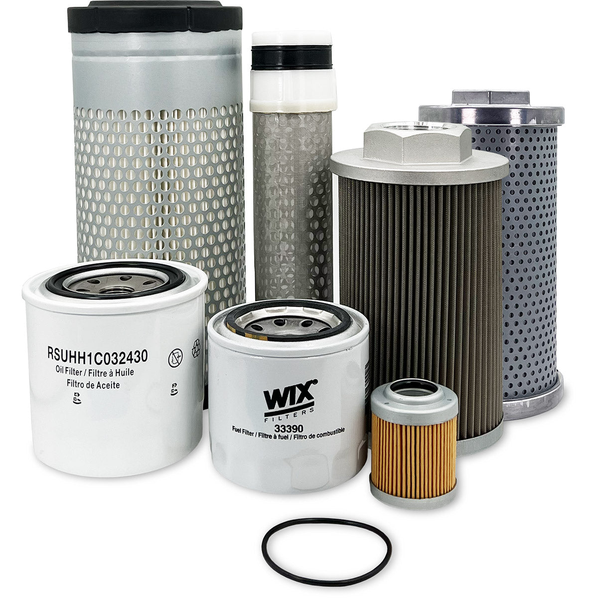 HERO Maintenance Filter Kit For Kubota U35-4 Excavator Canopy Model