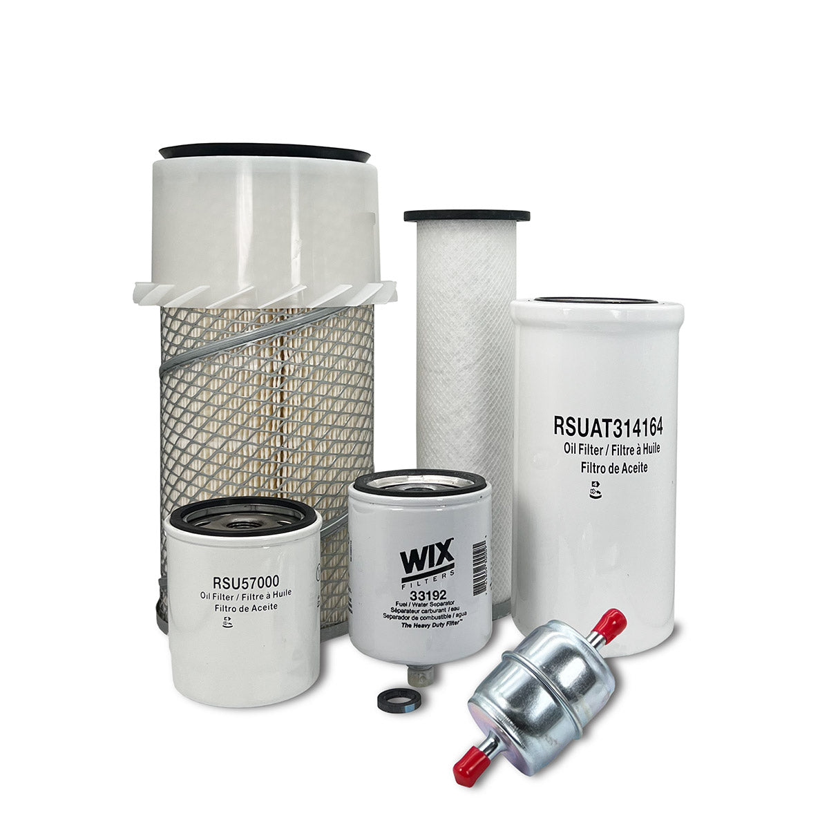 HERO Maintenance Filter Kit For New Holland L140 Skid Steer Loader