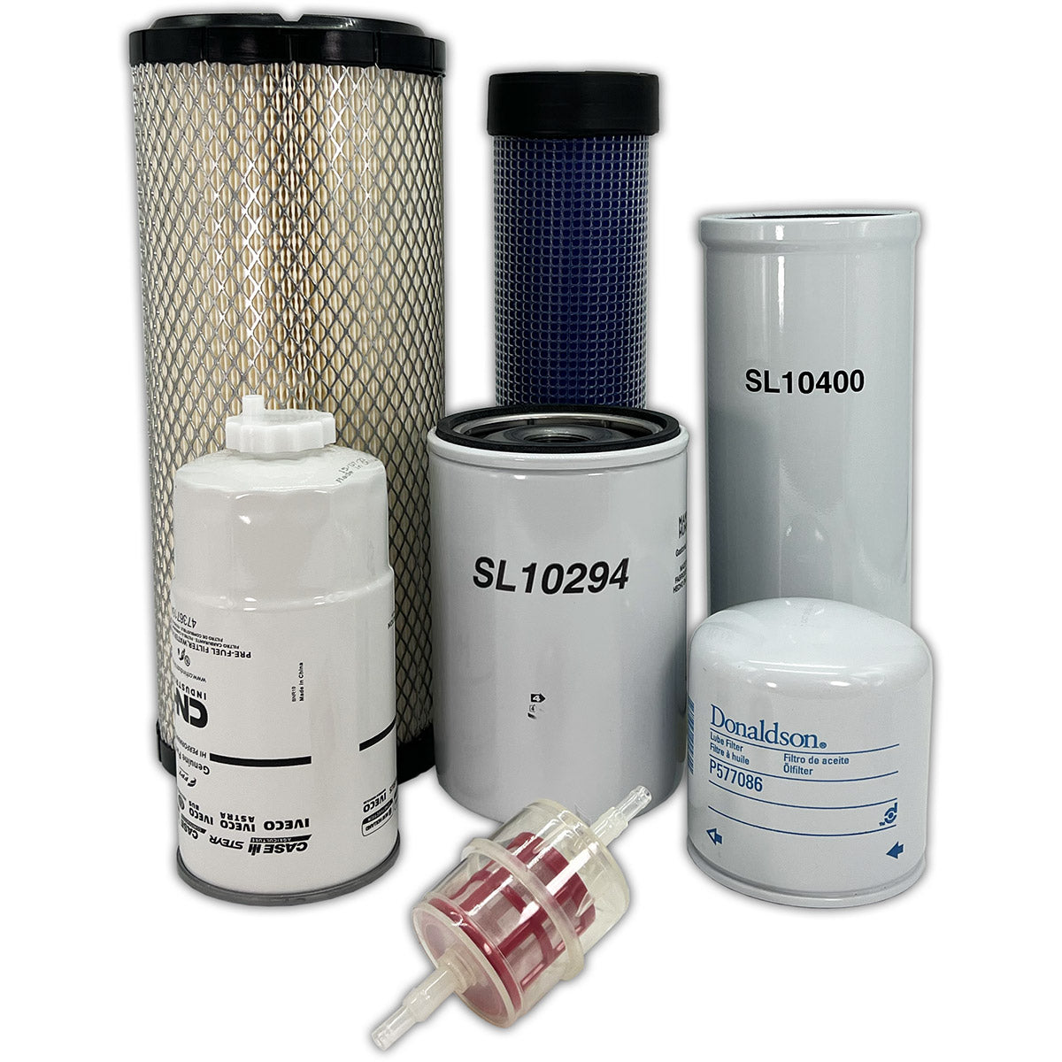HERO Maintenance Filter Kit For New Holland WORKMASTER 75 Compact Tractor Tier 3 (06/10 - 03/11)