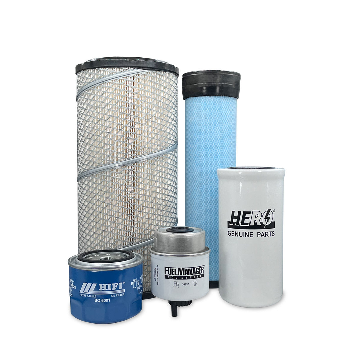 HERO Maintenance Filter Kit For New Holland LX885 Skid Steer Loader Emissions Model (11/1994 - 05/2002)