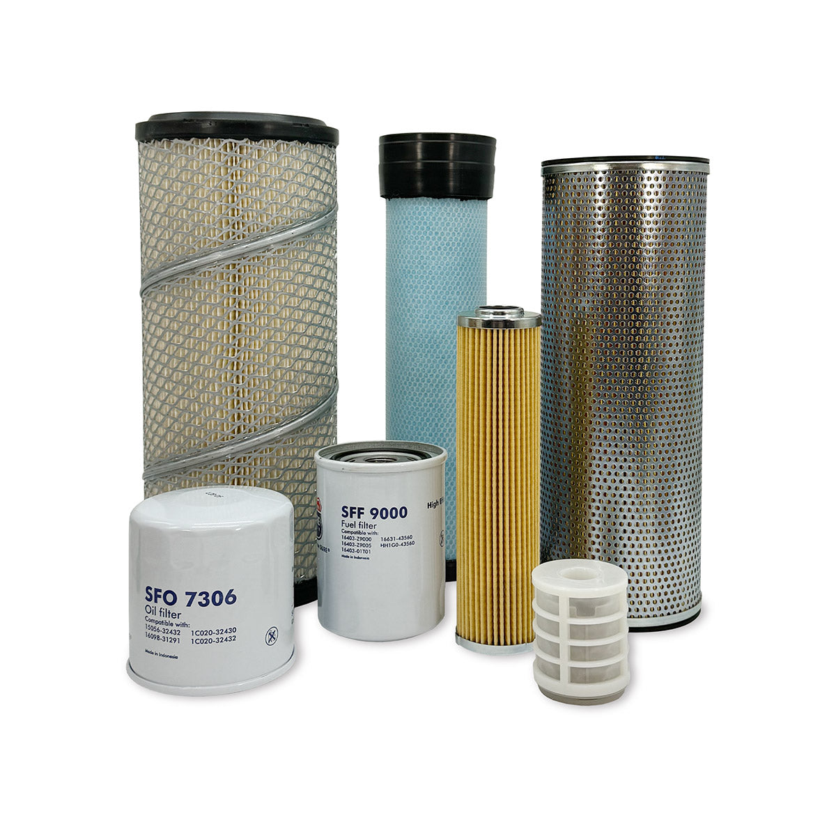 HERO Maintenance Filter Kit for Takeuchi TL8R2 Track Loader