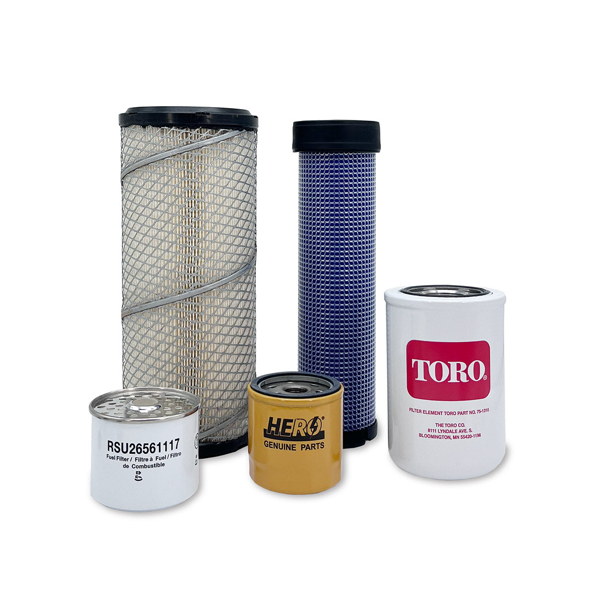 HERO Maintenance Filter Kit for Takeuchi TS50R Skid-Steer Loader
