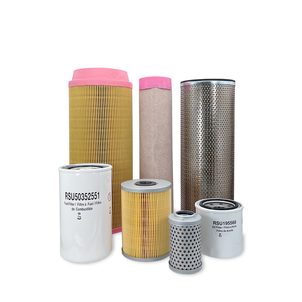 HERO Maintenance Filter Kit for Takeuchi TB260 Excavator with Yanmar Engine 4TNV86CT/PTB
