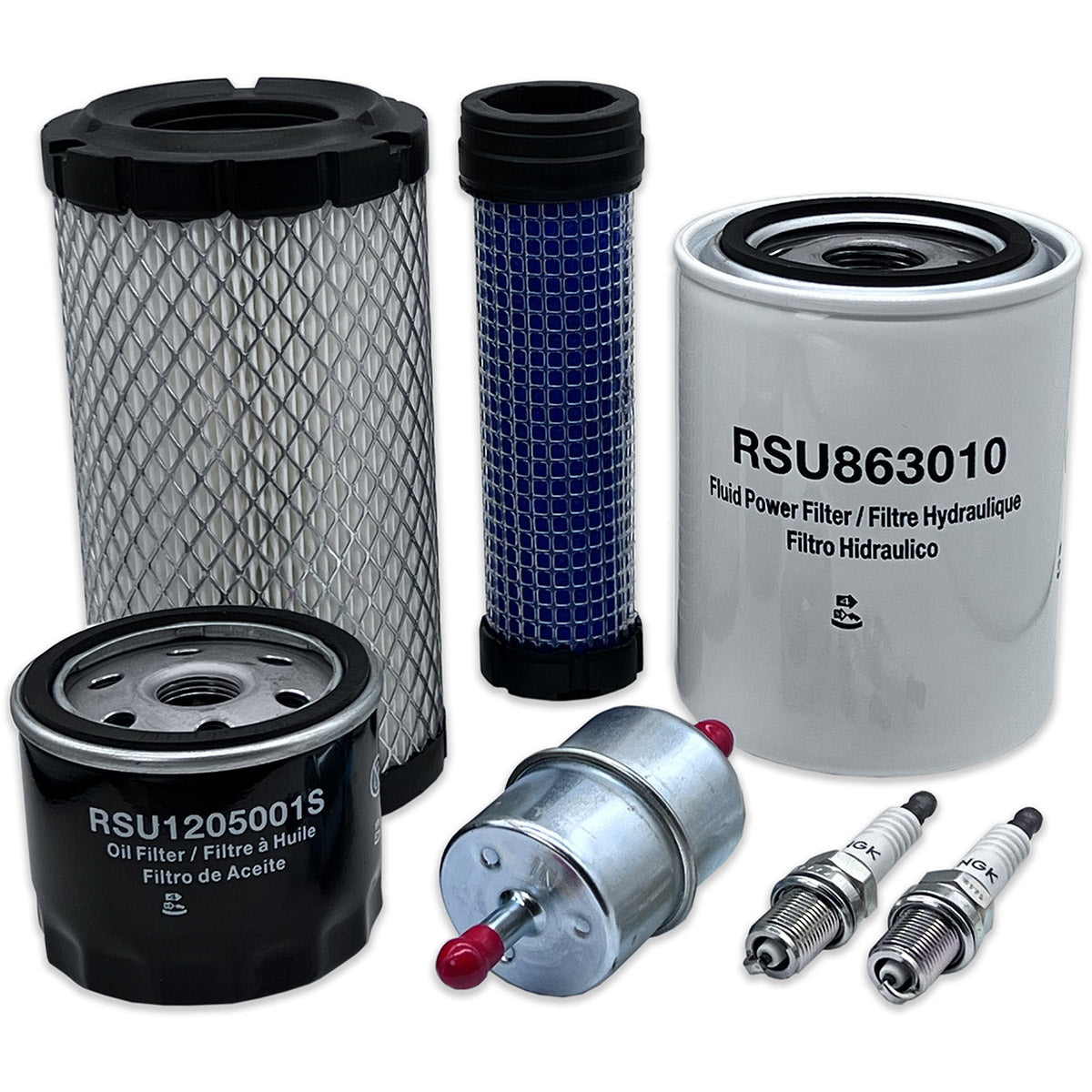 HERO Maintenance Filter Kit for Toro 22321 TX 427 Compact Utility Loader
