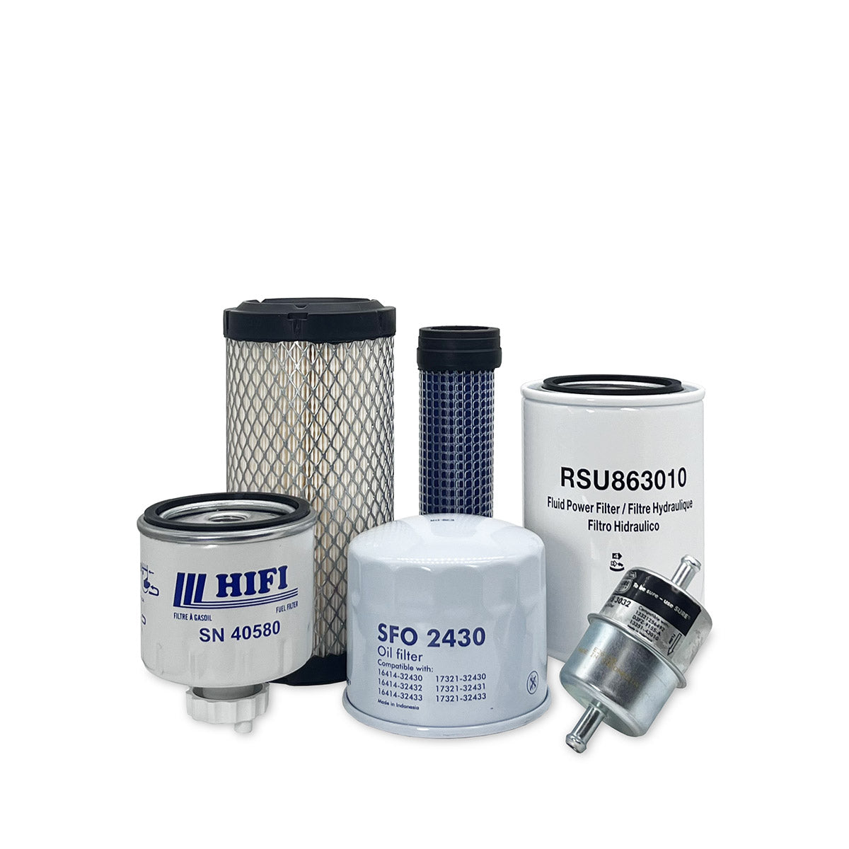 HERO Maintenance Filter Kit for Toro 22328 Dingo TX 1000 Compact Utility Loader S/N 407400000 - 407999999