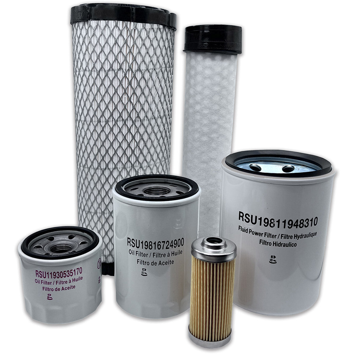 HERO Maintenance Filter Kit for Yanmar SA221 Compact Utility Tractor