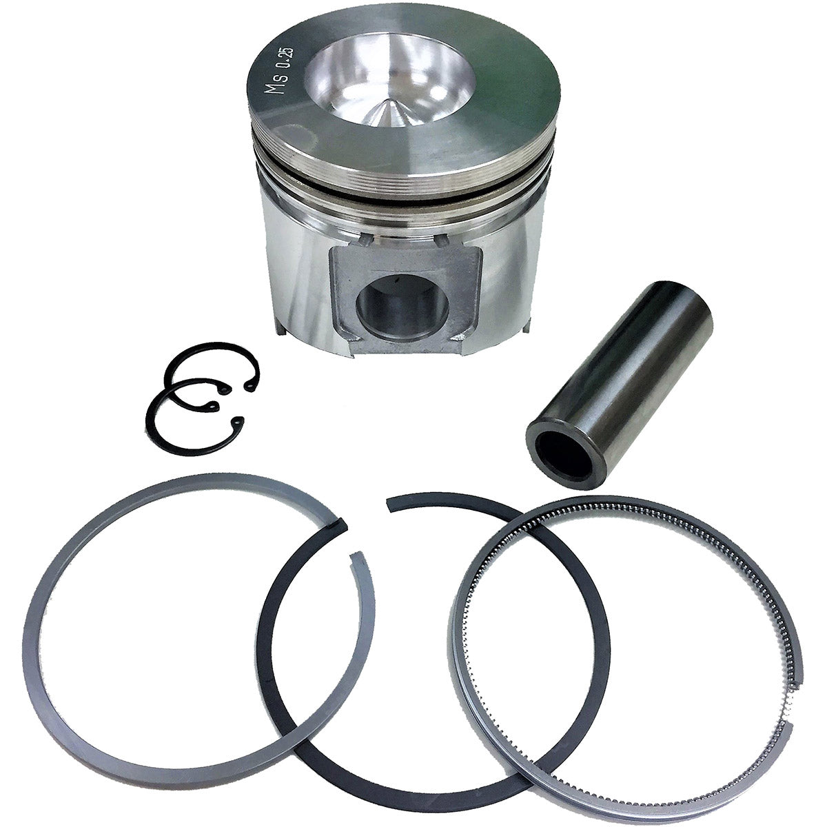 Maxiforce Piston Kit, With Rings, .010" for John Deere AM878598