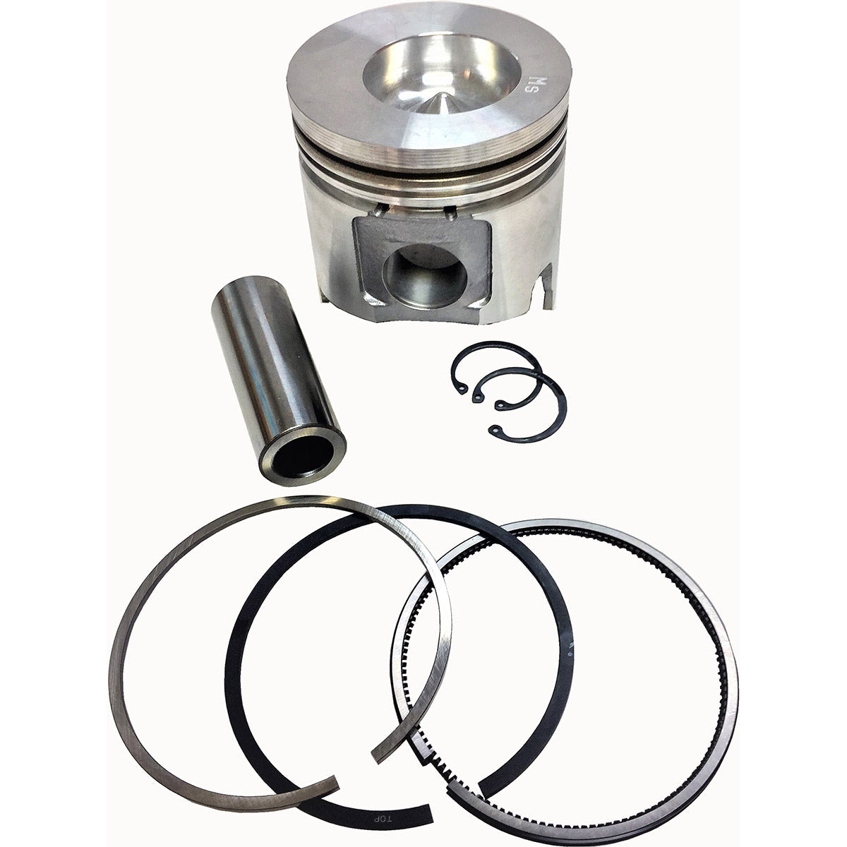 Maxiforce Piston Kit, With Rings, Standard for John Deere AM878606