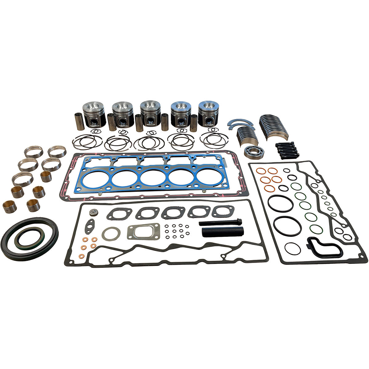 Maxiforce Overhaul Engine Kit, Standard Pistons, 5030Tt Early, 0.50MM, Tier 2, Piston (M) for John Deere RE516347