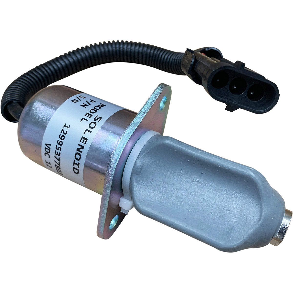 Maxiforce Solenoid, Fuel Stop, 12V, 98MM Series for Yanmar 129953-77810
