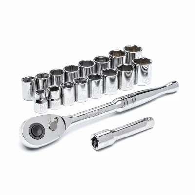 Socket Set, 3/8-In. Drive, 20-Pc.