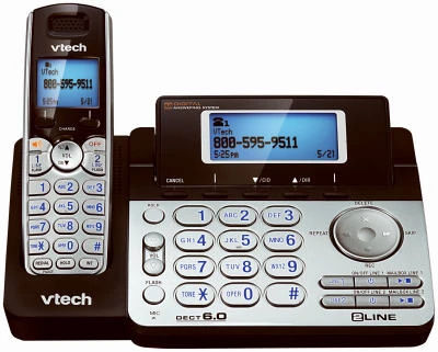 Dect 6.0 2-Line Expandable Cordless Phone
